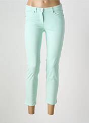 Jeans coupe slim vert TONI pour femme seconde vue