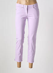 Jeans coupe slim violet TONI pour femme seconde vue