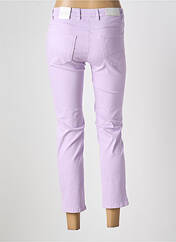 Jeans coupe slim violet TONI pour femme seconde vue