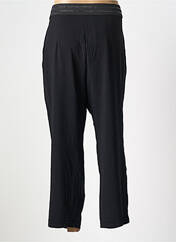 Pantalon 7/8 noir DANIELA DALLAVALLE pour femme seconde vue