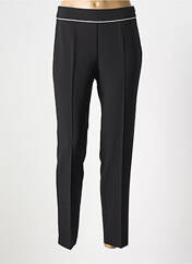 Pantalon slim noir ANDAMIO pour femme seconde vue