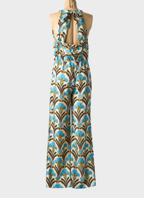 Combi-pantalon bleu LAUREN VIDAL pour femme