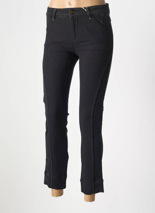 Jeans coupe slim noir ELISA CAVALETTI pour femme