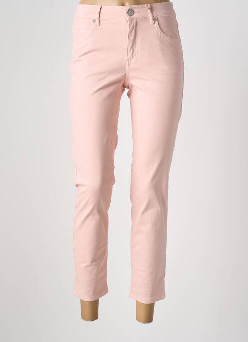 Jeans coupe slim rose MAT DE MISAINE pour femme