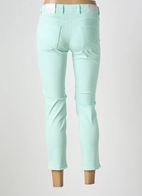 Jeans coupe slim vert TONI pour femme