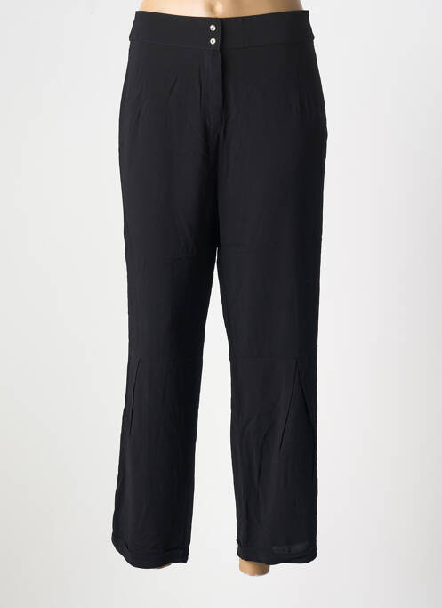Pantalon 7/8 noir DANIELA DALLAVALLE pour femme