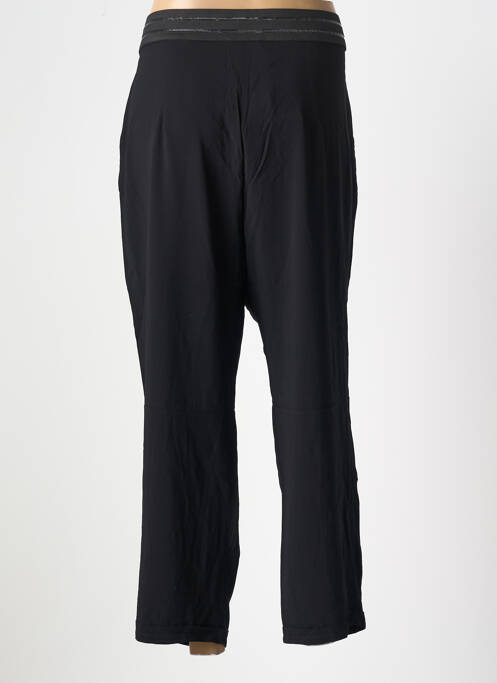 Pantalon 7/8 noir DANIELA DALLAVALLE pour femme