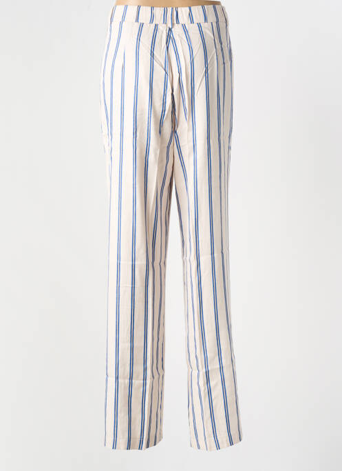 Pantalon slim bleu ANDAM pour femme