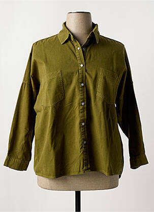 Veste casual coupe droite vert JEAN MARC PHILIPPE femme