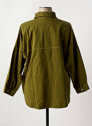Veste casual coupe droite vert JEAN MARC PHILIPPE femme