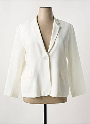 Blazer poches blanc ANDAMIO femme