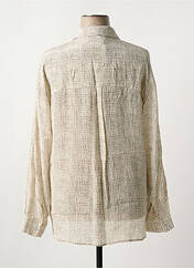 Chemisier beige SKILLS & GENES pour femme seconde vue