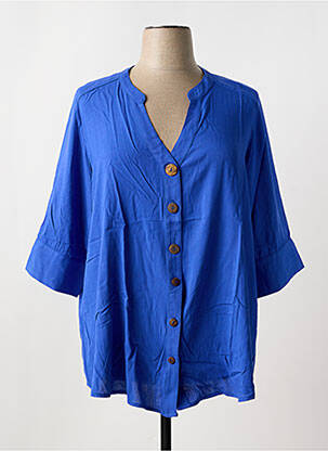 Chemisier bleu JEAN MARC PHILIPPE pour femme