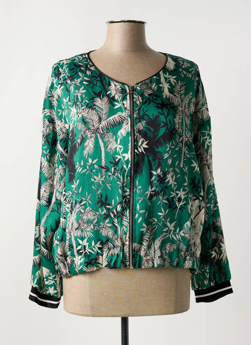 Blouson vert LAUREN VIDAL pour femme