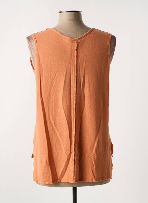 Débardeur orange KEDZIOREK pour femme