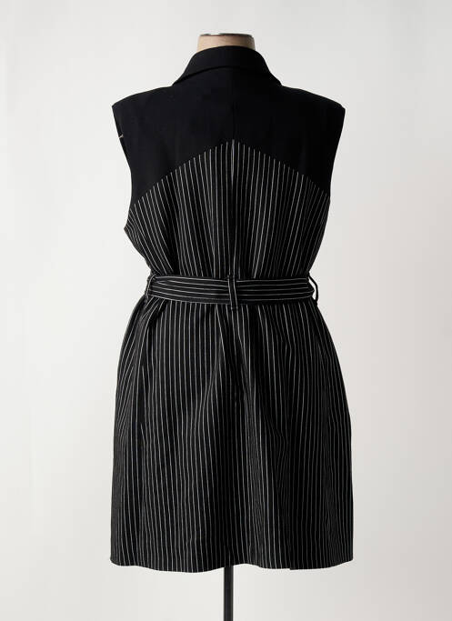 Manteau long noir JEAN MARC PHILIPPE pour femme