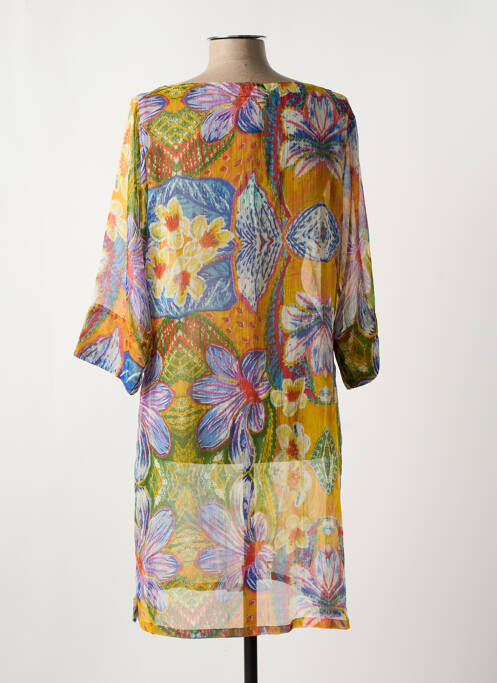 Robe de plage jaune ANTICA SARTORIA pour femme