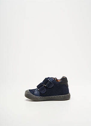 Baskets voute plantaire bout rond bleu BELLAMY garçon