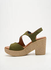 Sandales/Nu pieds vert XAPATAN pour femme seconde vue