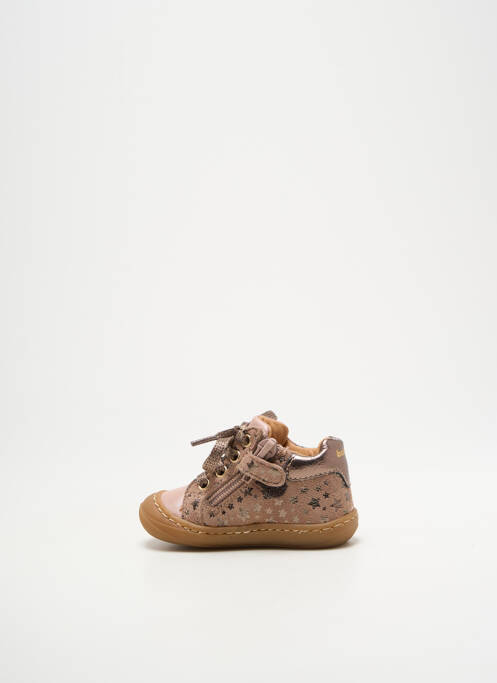 Bottillons rose BABYBOTTE pour fille