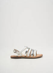 Sandales/Nu pieds argent KICKERS pour fille seconde vue