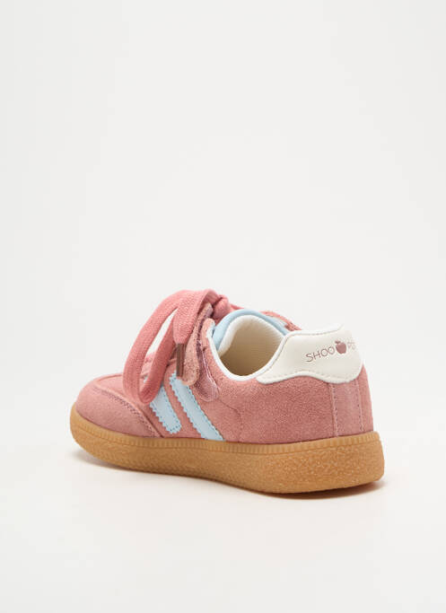 Baskets rose SHOO POM pour fille