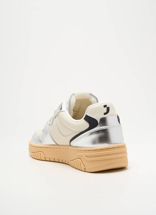 Baskets argent SJ pour femme