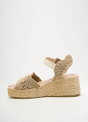 Sandales/Nu pieds beige GAIMO pour femme seconde vue