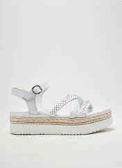 Sandales/Nu pieds blanc NERO GIARDINI pour femme seconde vue