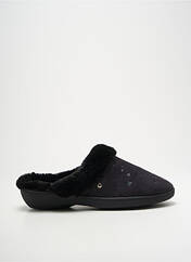 Chaussons/Pantoufles noir ISOTONER pour femme seconde vue