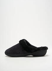 Chaussons/Pantoufles noir ISOTONER pour femme seconde vue