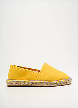 Espadrilles jaune DEAUVILLE pour femme