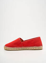 Espadrilles rouge DEAUVILLE pour femme seconde vue