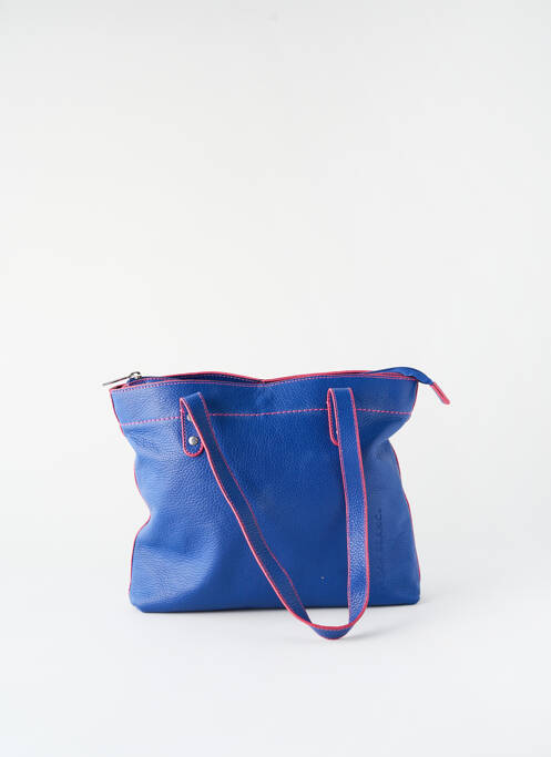 Sac bleu PATRICK BLANC pour femme