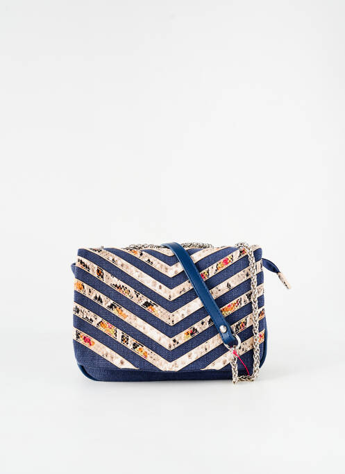 Sac bleu FUCHSIA pour femme