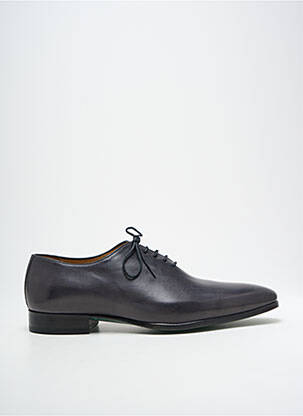 Derbies bout pointu talon bas gris SANTOS homme