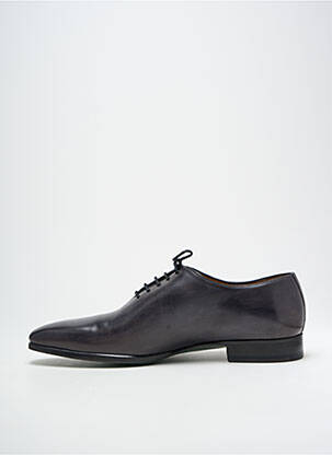 Derbies bout pointu talon bas gris SANTOS homme
