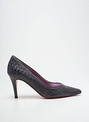 Escarpins type de semelle amortissante talon de 7 à 9cm gris URSULA MASCARO femme