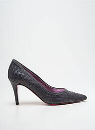 Escarpins type de semelle amortissante talon de 7 à 9cm gris URSULA MASCARO femme