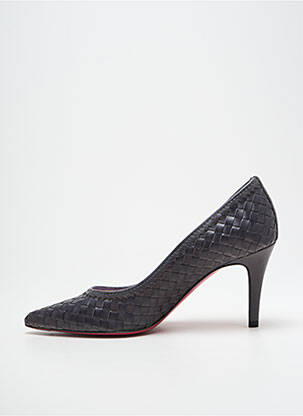 Escarpins type de semelle amortissante talon de 7 à 9cm gris URSULA MASCARO femme