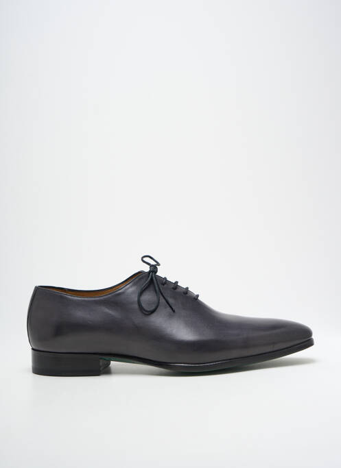 Derbies bout pointu talon bas gris SANTOS homme