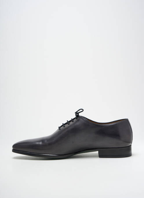 Derbies bout pointu talon bas gris SANTOS homme