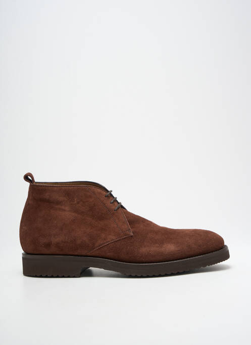 Bottines/Boots marron BOLLINI pour homme