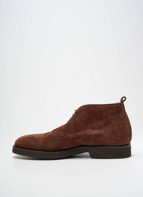 Bottines/Boots marron BOLLINI pour homme