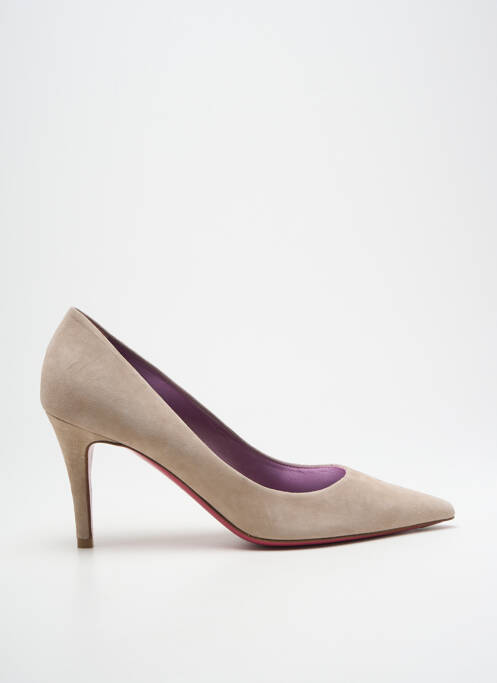 Escarpins beige URSULA MASCARO pour femme