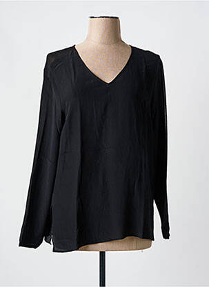 Blouse manches longues manches longues noir TRUSSARDI JEANS femme