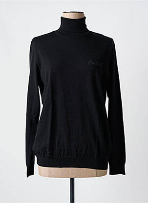 Pull coupe cintrée manches longues noir PAUL & SHARK femme