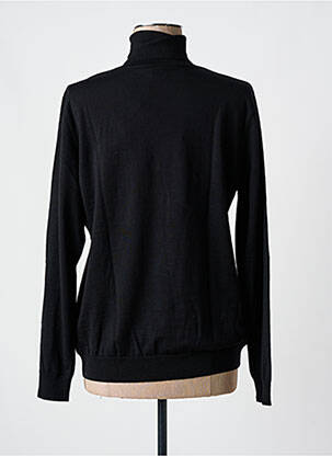 Pull coupe cintrée manches longues noir PAUL & SHARK femme