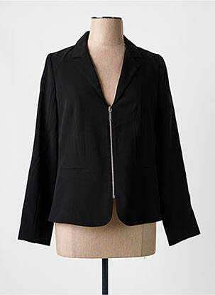 Veste casual finition intérieure doublée noir JC TRIGON femme