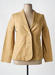 Blazer coupe cintrée marron ARMANI femme